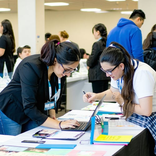 education fair but inside office-2